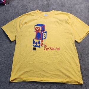 Vintage 90s Sesame Street Promo T-Shirt Size XL